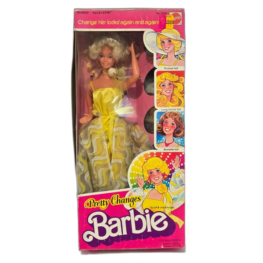 Vintage 1978 Pretty Changes Barbie Open Box Mint | Mattel 2598
